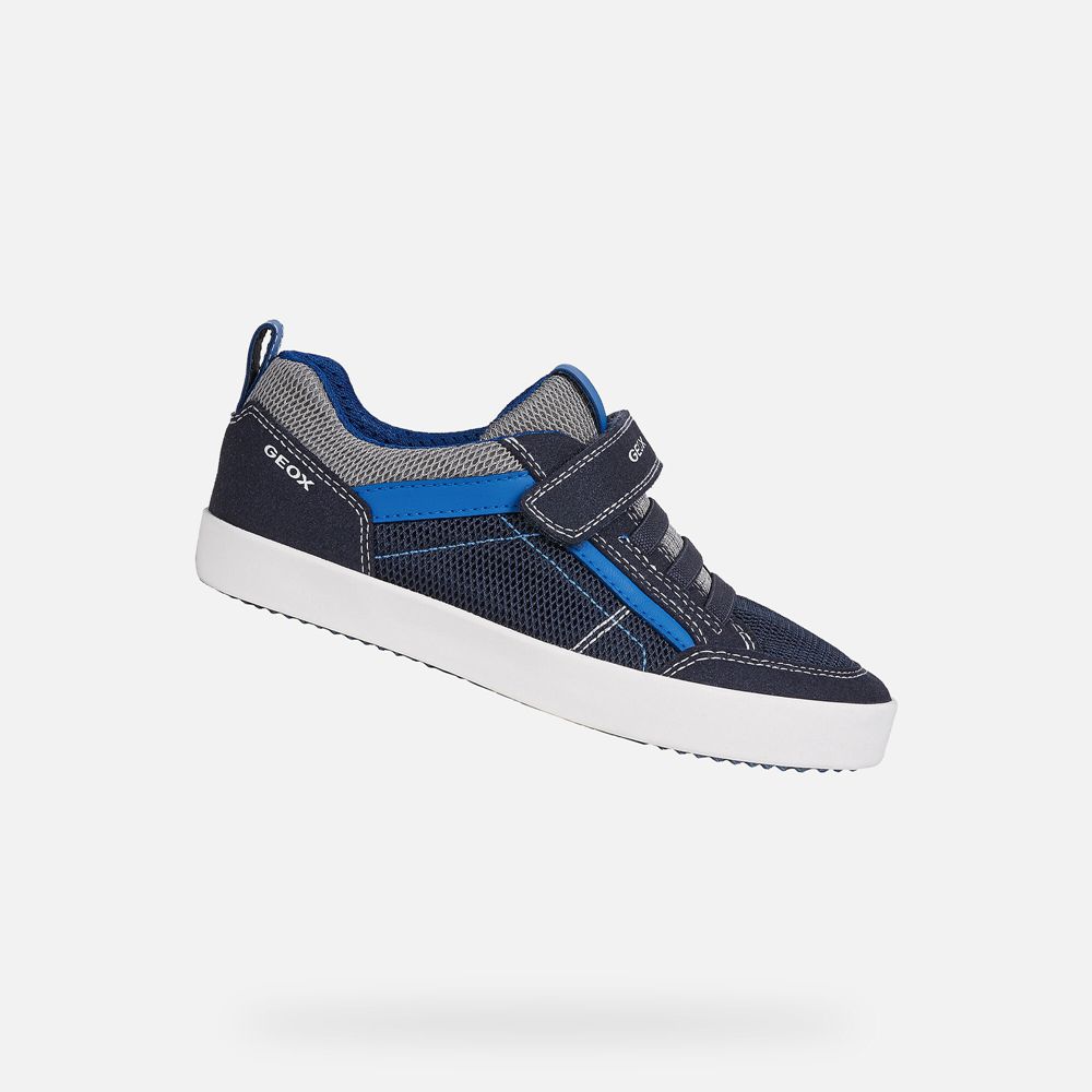 Geox Sneakers Navy Kilwi - Geox Boys Shoes - RCGIDL375